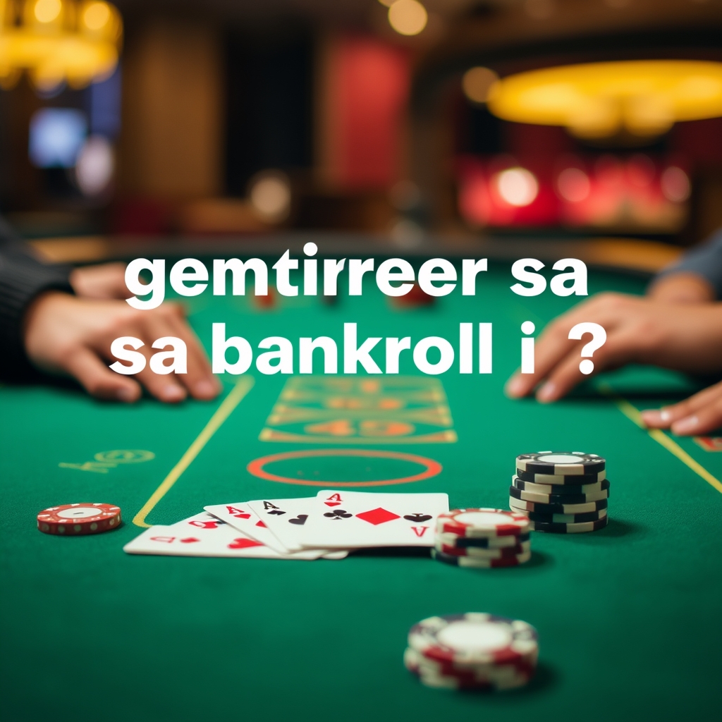 Comment gérer sa bankroll ? · Mise et bankroll pour les joueurs de casino